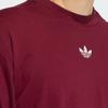 adidas מחלקה מקורית. טי שירט גרפי צווארון עגול כפול שרוול ארוך רפויה גברים טופים KF1869