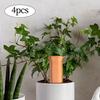 4Pcs Plant Watering Spikes Terracotta Multifunctional 150ml Plant Watering Devices for Devices Indoor Garden Vacations Outdoor