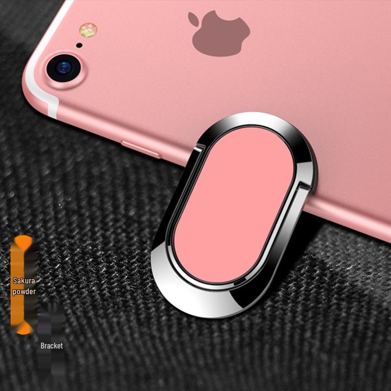 Adhesive Metal Hook Phone Ring Stand with Suction Cup