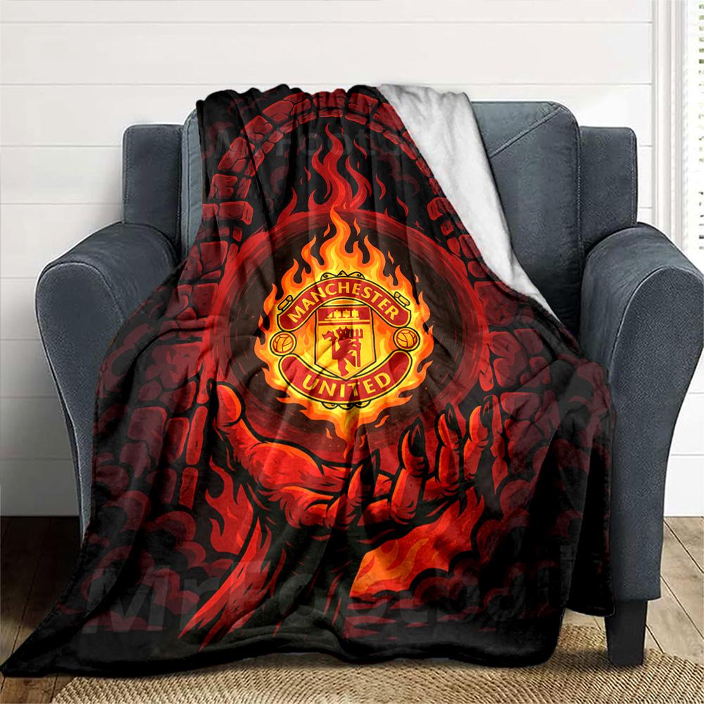Manchester Blanket Soft Warm Cozy Suitable for Chair Office Chair Bedding Four Seasons Multipurpose Modern Perfect Gift for Relatives and Friends