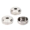 3Pcs Trumpet Valve Cap Metal Silver Screw Piston for Trumpet Replacement Musical Instrument Accessories Trumpet Bottom