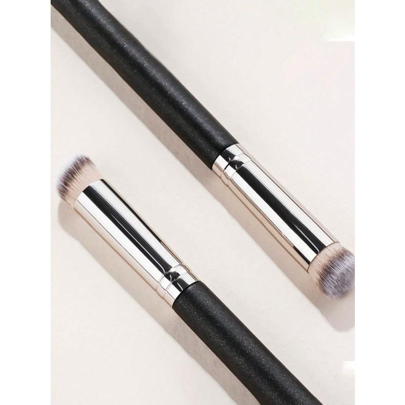 3 Stück Make-up Foundation Pinsel Unter dem Auge Pinsel Mini Schräger Flacher Nasen Konturpinsel Für Concealer Verblendpinsel Set Runder Kopf Concealer Pinsel