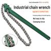 Heavy Duty Chain and Strap Wrench for Universal Oil Filter & Pipe Disassembly