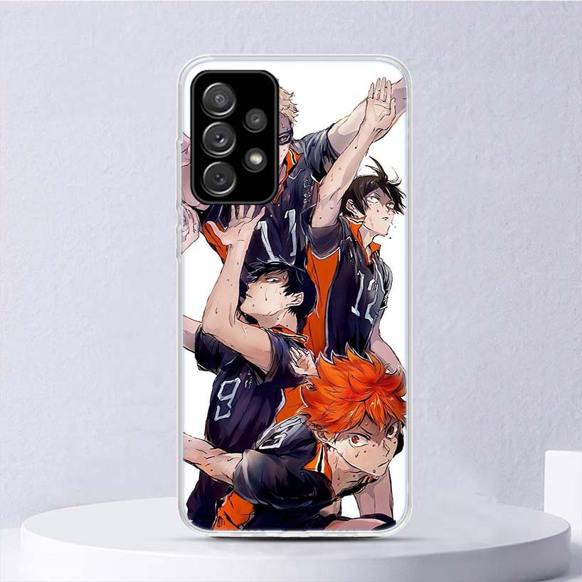 Haikyuu Oya Volleyball Anime Soft Case For Samsung Galaxy A17 A16 A26 A36 A56 A15 A14 A13 A55 A54 A53 Phone Cover A25 A35 A24 A3