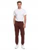 Men's Joggers with Pockets, Warm, Drawstrings, MORAJ 3XL BROWN