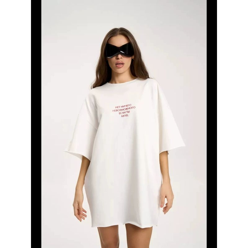 Fashion Wind Fashion Print Casual Loose Round Neck Cotton T-shirt Printed Loose Cotton T-shirt