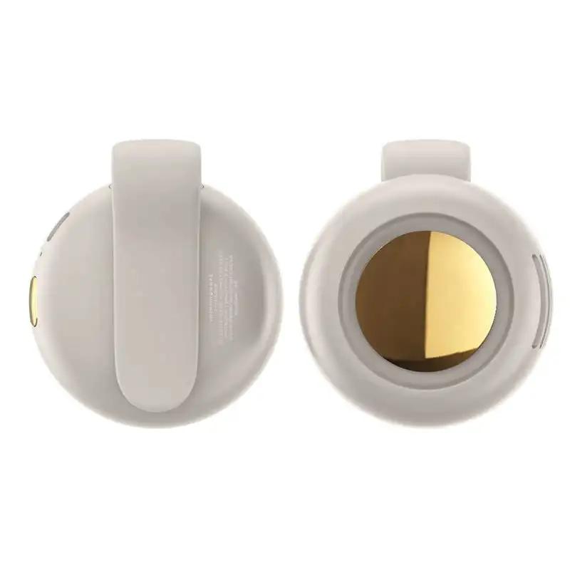 Small Whirlwind Clip Waist Neck Fan USB Rechargeable Bladeless Electric Fan Summer Mini Portable Hands-Free Cooling Fan
