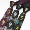 Anime Jojo Bizarre Adventure Kira Yoshikage Cosplay Krawatte Halstuch Unisex Totenkopf Hals Heavens Door Cosplay Kostüm Requisite