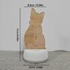 1pcCat 3D Colorful Night Light LED Desk Lamp 7&3 Colors Room Decoration Night Light Birthday Halloween Children's Christmas Gift