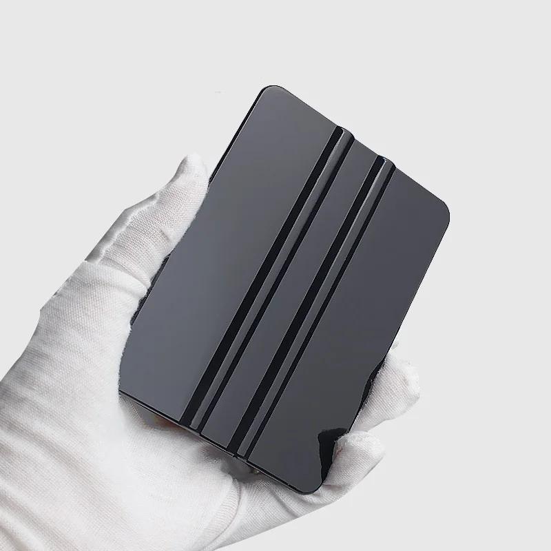 Felt Edge Squeegee Window Tinting Tool Car Vinyl Wrap Scraper Plastic Spatula Scratch Free Film DIY Squeegee Wallpaper Smoothing