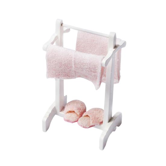 High Simulation Mini Floor Rug Beautiful 1/12 Scale Model Toy Dollhouse Bathroom Accessories