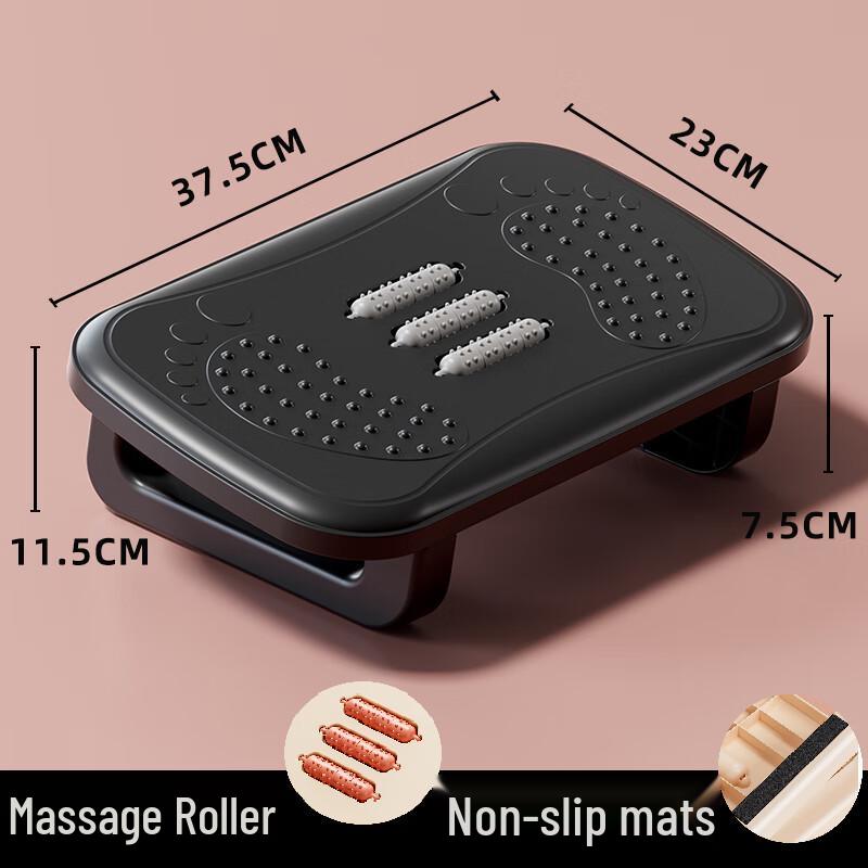 Green Source Ergonomische Fußstütze mit Massage für unter den Schreibtisch