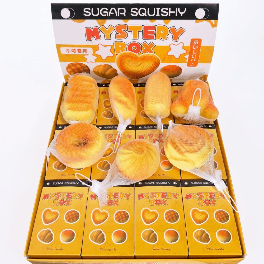 Squeezing Simulated Bread Toy Slow Rebound Sensory Fidget Toy Fun Fake Bread Toy Photography Props