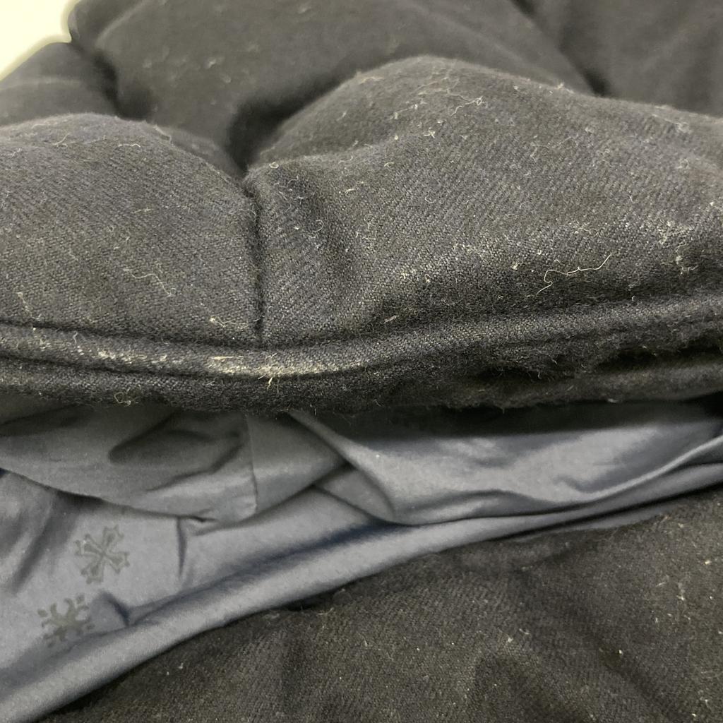 TATRAS MTAT20A4289-D Navy Wool DOMIZIANO Hoodie Down Jacket Jacket 01 NavyUsed