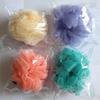3 Stück Color Blocking Badebomben Weiches PE-Material Peeling-Blasennetz Zufällige Farbe für die tägliche Dusche Spa