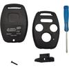 Replacement for 3+1 Buttons Keyless Entry Remote Honda Key Fob Case Fit for Honda 2008-2012 Accord 2006-2013 Civic EX 2009-2015 Pilot Fit for Honda