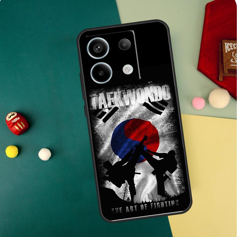 Kungfu Taekwondo Case For Xiaomi Redmi Note 14 13 12 11 10 9 15 Pro Plus Redmi 15 14C 13C 10C 12C 15C Funda
