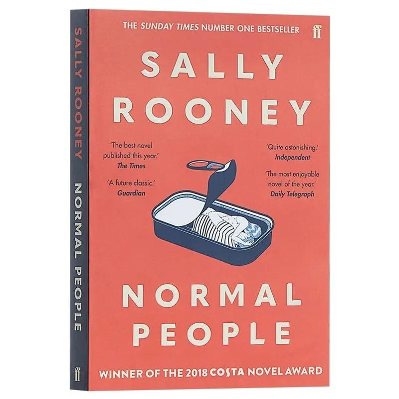 Sally Rooney Pessoas Normais / Conversas com Amigos Vida Romance Adulto Livros de Leitura para a Hora de Dormir Ficção A white