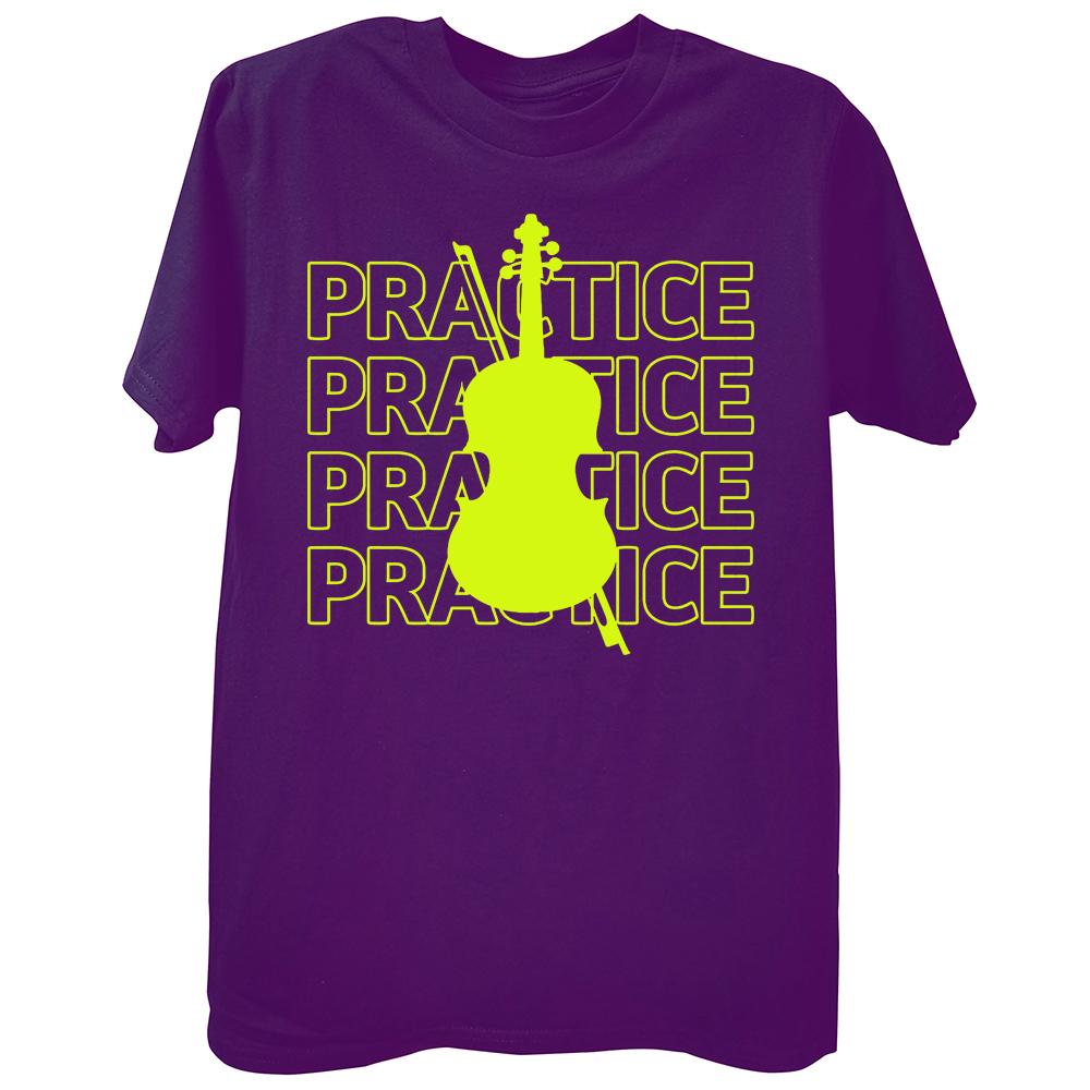 Ling Ling Violin Practice 40 Hours A Day T Shirts Streetwear Short Sleeve Birthday Gifts Summer Music Tshirt Mens Clothing