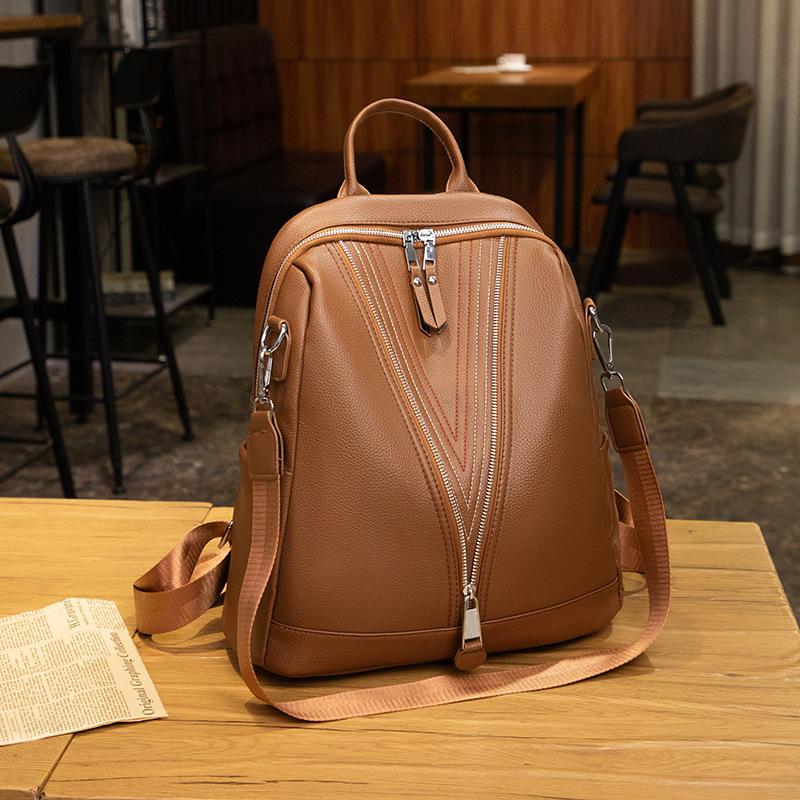 A Fashionable and Trendy Backpack for Women Commuting To Work, with A Large Capacity for Casual Wear