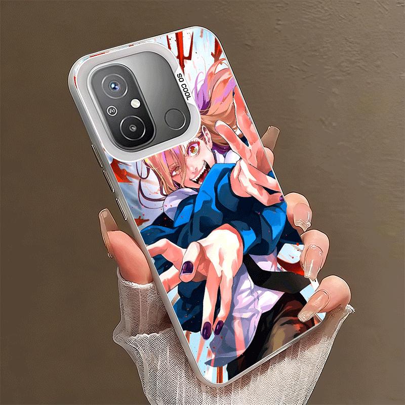 Anime Character Power CSM Soft Phone Case for Xiaomi Redmi 15C 15 14C 13C 12C Poco X5 X6 X7 Pro X3 F8 F7 Ultra M8 13 12 Cover Ba