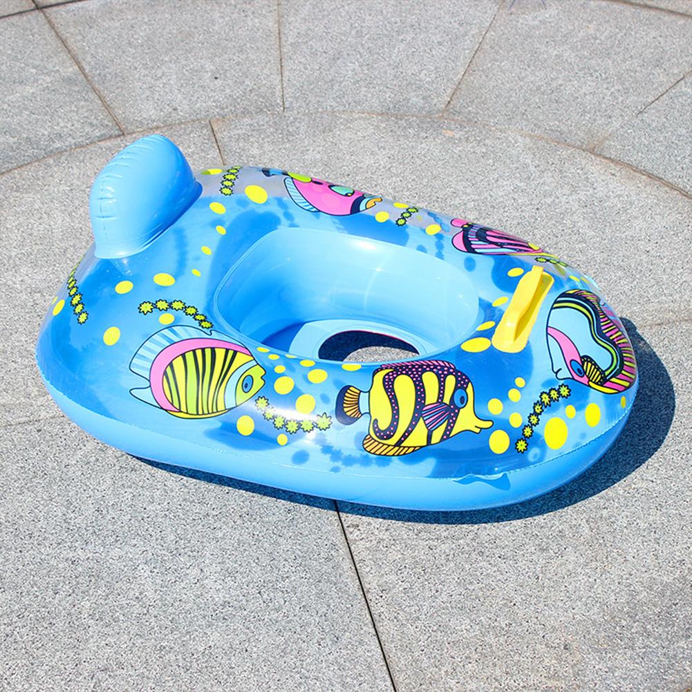 Inflatable Infant Kids Swimming Pool Rings with Handle Safety Baby Seat Float Swim Ring Water Toys for Kids
