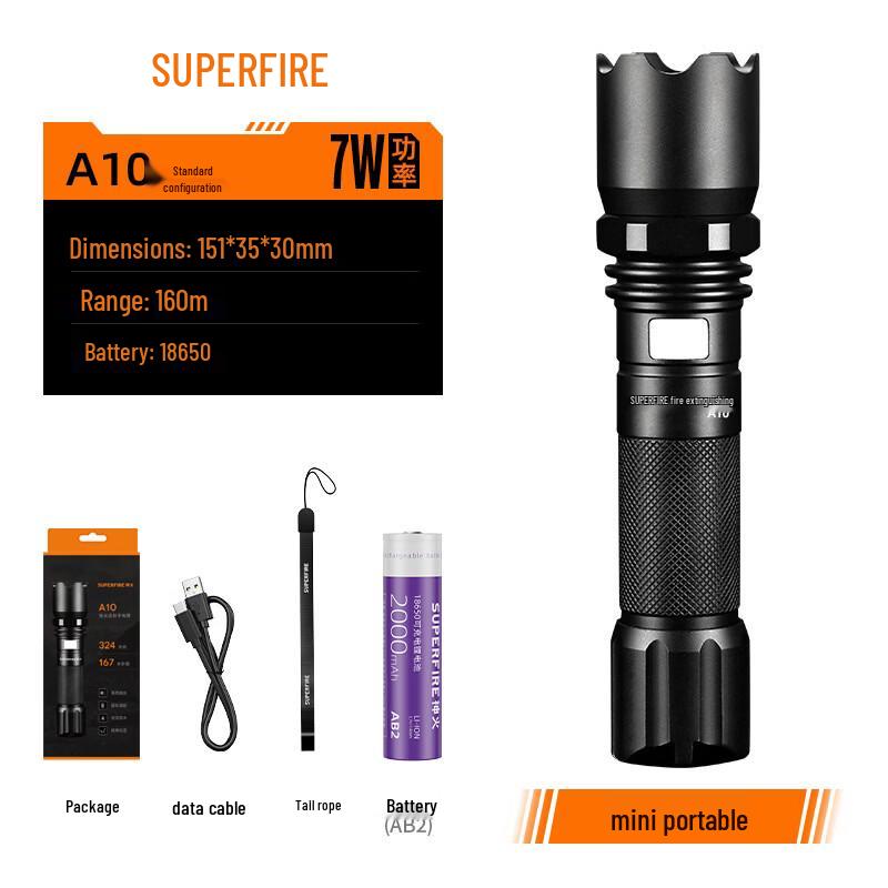 SupFire High-Power Waterproof EDC Flashlight