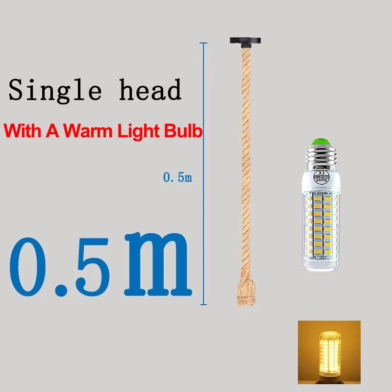 Handwoven Rope Pendant Light Fixture,Rustic E27 Bulb Base,Semi-Flush Mount,Dining Bar Kitchen Lighting,Bulb Not Included,Kitchen