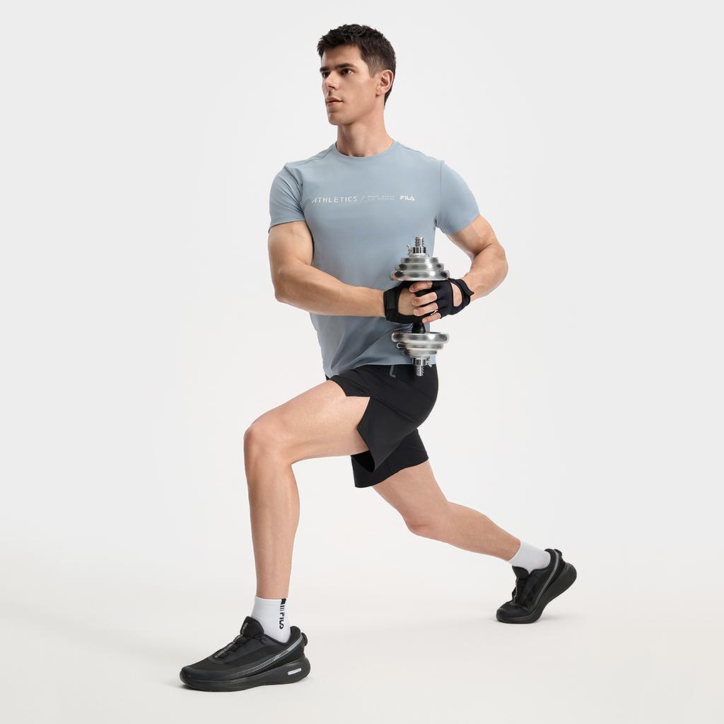 New FILA Fitness T Shirt Men's New Cuilan A11M531109FLB