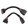 2 buc Xenon (14 ace) Conector Cablaj Faruri Adaptor Plug pentru Seat 1J0 973 737 1J0 973