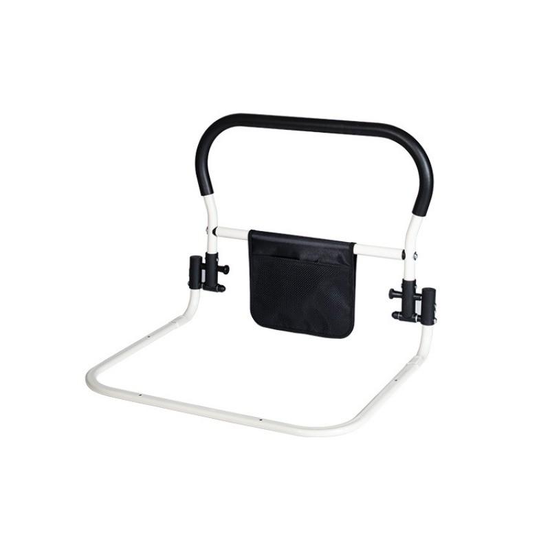 Carbon Steel Elderly Bedside Armrest Foldable Widened Pregnant Women Armrest Frame Household Stand Up Assistance Tool