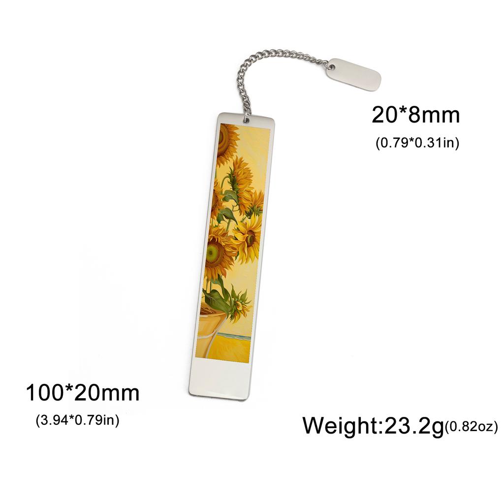 Exquisite Flower Star Sky Metal Bookmark Stainless Steel Jesus Bookmark Reading Accessory Study Stationery Valentine's Day Gifts