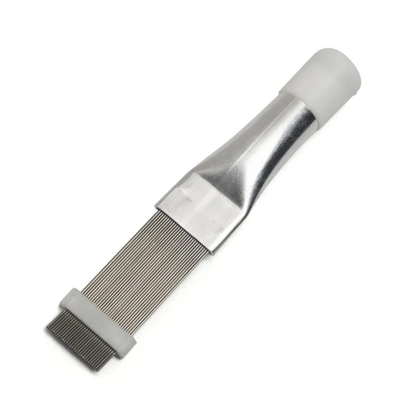 Air Conditioning Fin Cleaning Comb Stainless Steel Fin Straightener Brush Air Conditioner Cleaning and Dusting Tools.