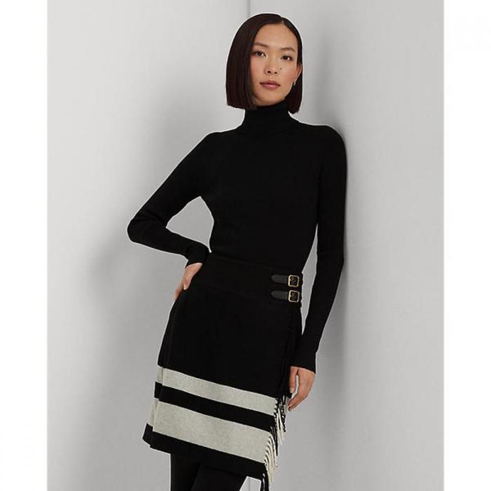 Ralph Lauren Ribbed Turtleneck Sweater Wmlrswes6820277001 XS