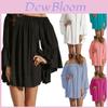 Womens Chiffon Tank Top With Oneshoulder Neck And Bell Sleeves For Casual Office Wear