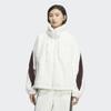 Women S Warm Faux Fur overSized Jacket With Drawcord