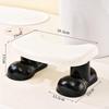 Bathroom Toilet Stool Assistance Step Footstool Footrest for under Desk Office