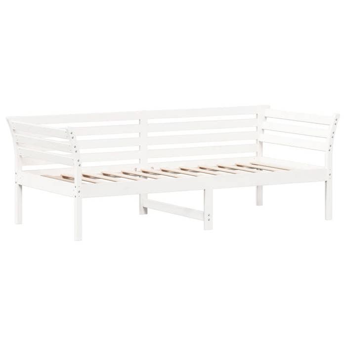 VidaXL Daybed, Sofa Bed, Guest Bed, Living Room Bedroom Lounge Furniture, Modern, White 90x200 Cm 842871