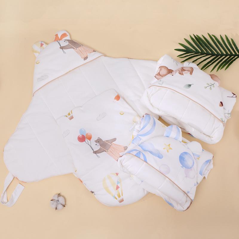 Schmetterling Neugeborenen Puckdecke, Reine Baumwolle, Ganzjahres-Schlafsack