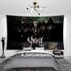 The Ghosts Band Rock Tapestry Bedroom Home Towel Hanging Music Printed Travel Room Blanket Colored Bedspread Yoga Art Decoration