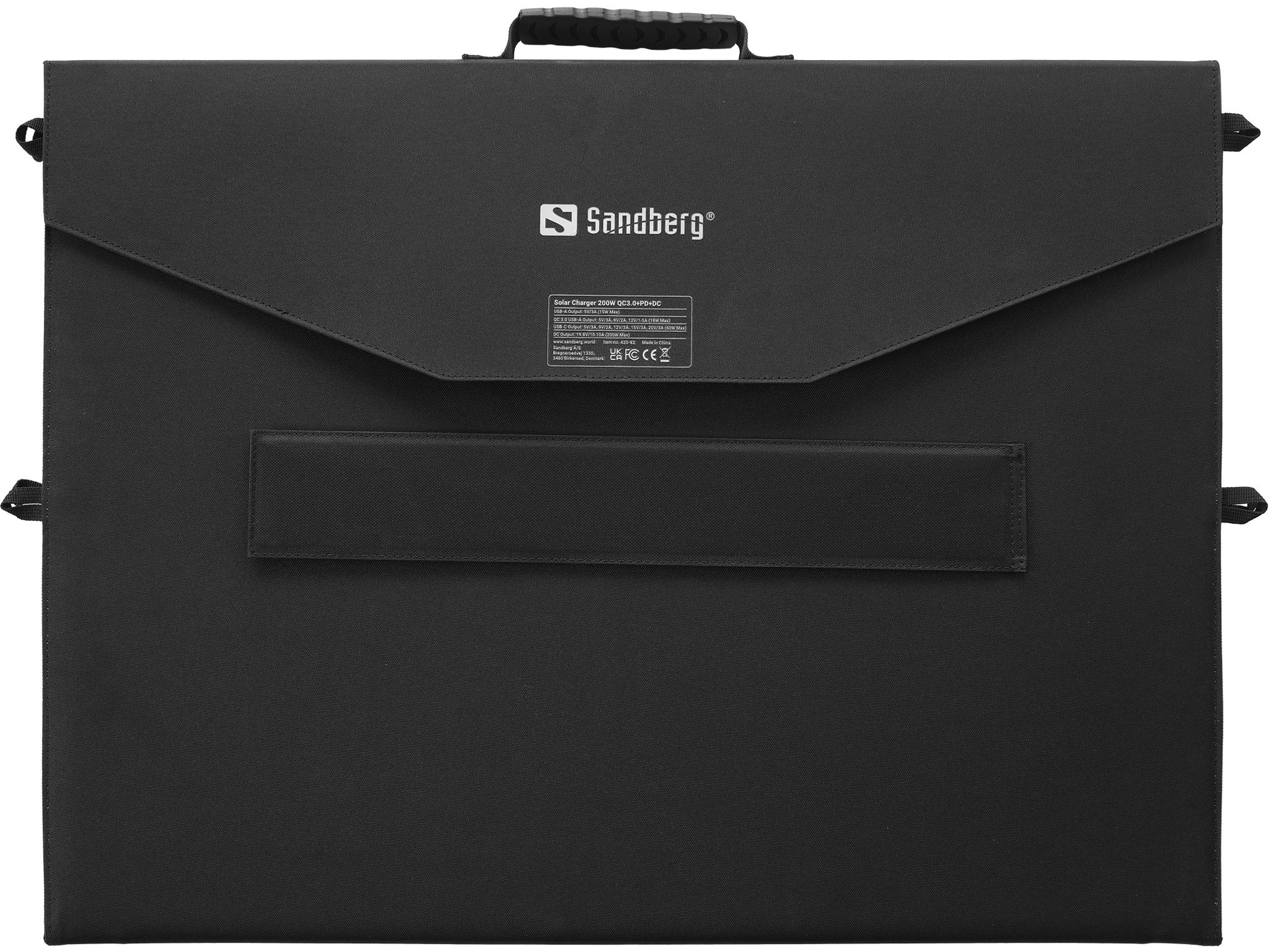 Solit.me Sandberg 420-82 Solar Charger 200W Qc3.0+Pd+Dc