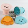 Folding Cup Lightweight Outdoor Use Active Cup Food-grade Shrinkage Gargle Cup Travel Silicone Folding Cup