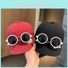 Cotton Sun Protection Baseball Cap For Kids With Extended Brim And Shade For Spring Outdoor Activities