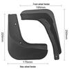 Volkswagen Polo 2011-2013 Model Mudguards