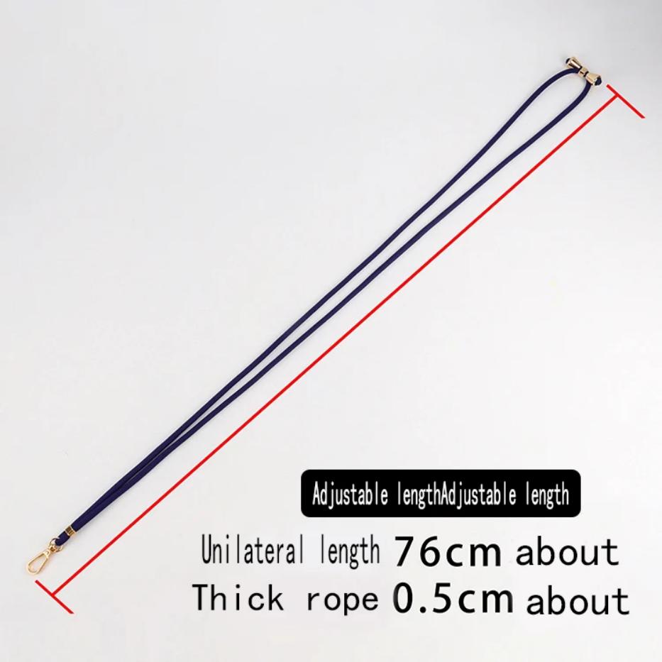 New Universal Adjustable Phone Lanyard Strap Mobile Phone Hanging Rope Neck Straps Anti-lost Lanyards Cell Phone Accessories