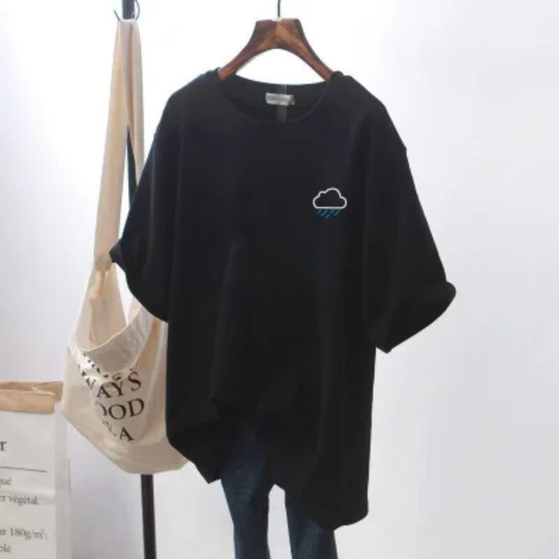 Léto 2024 nový designový smysl pro výklenek s výstřihem trendy dámské tričko INS s krátkým rukávem