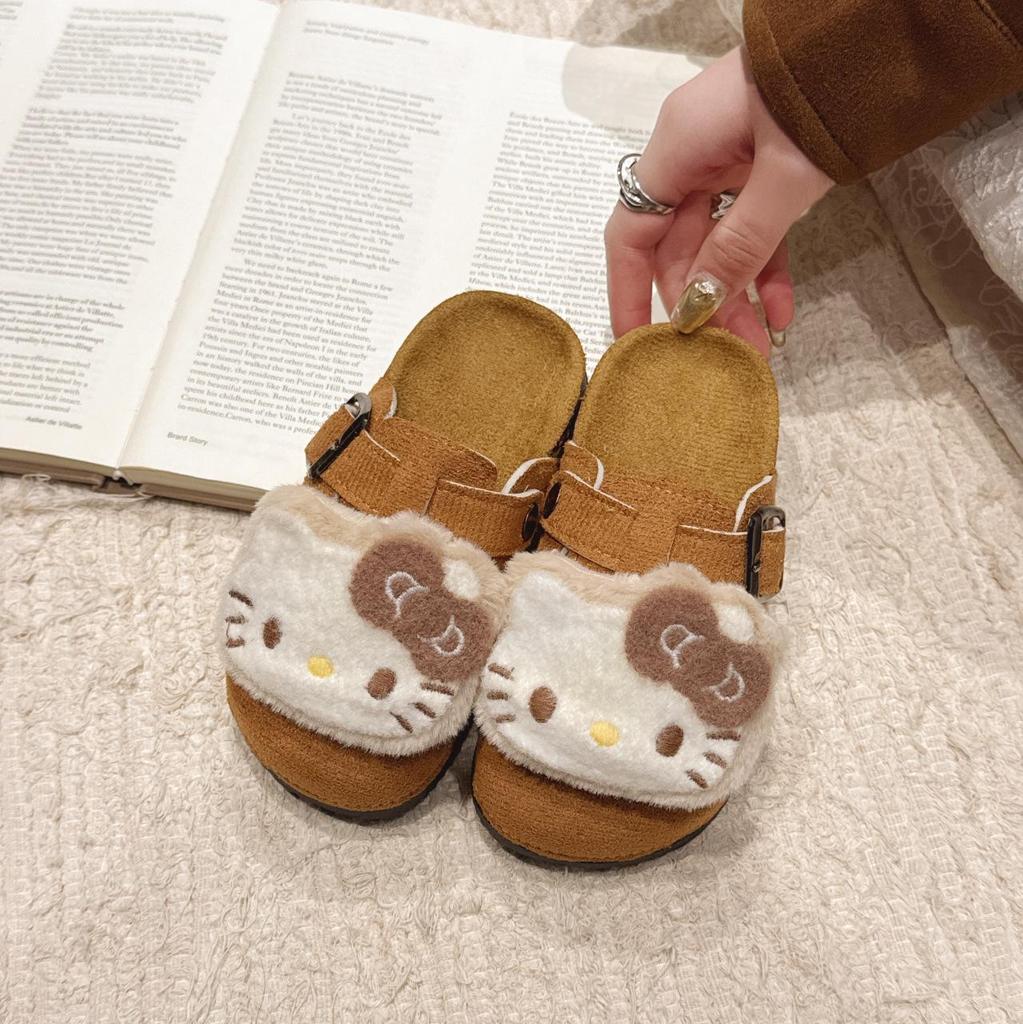 2025 Spring Kids' Birkenstock Princess Slip-on Slippers: Soft Sole, Closed Toe for Little Girls