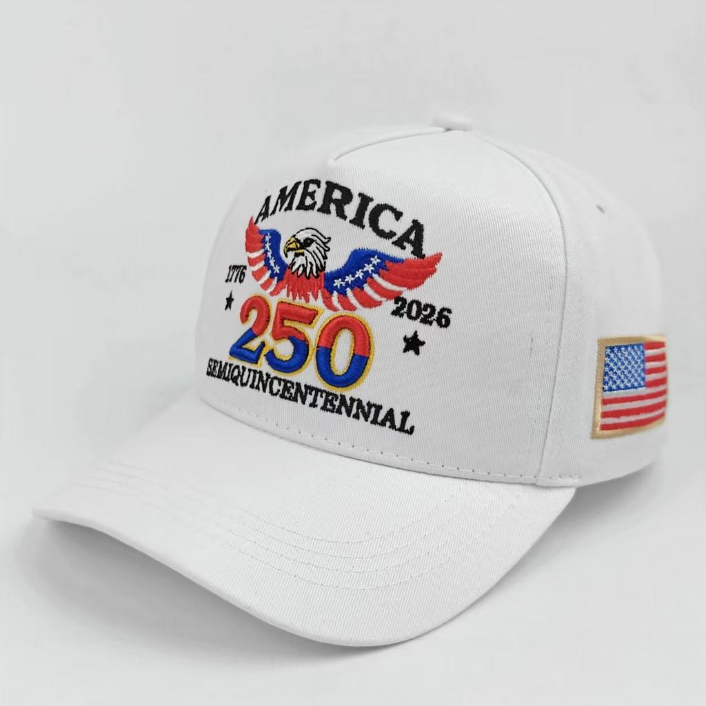 Independence Day Embroidered Baseball Cap With Sun Protection For Outdoor Activities