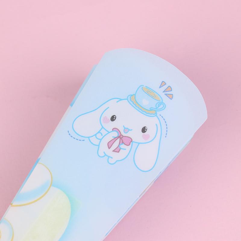 Cute Cartoon Anime Sanrio Kuromi My Melody Cinnamoroll Seven Fold Fan Portable Summer Folding Fan Gifts For Children Students