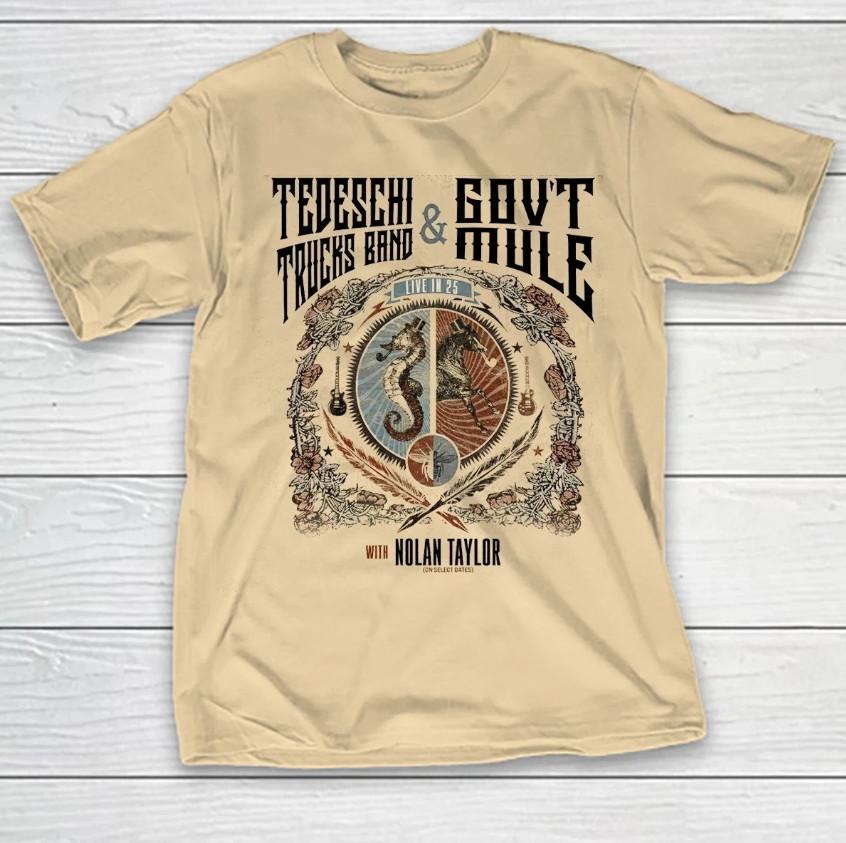 Tedeschi Trucks Band Tour 2025 T-shirt, Size S-4XL